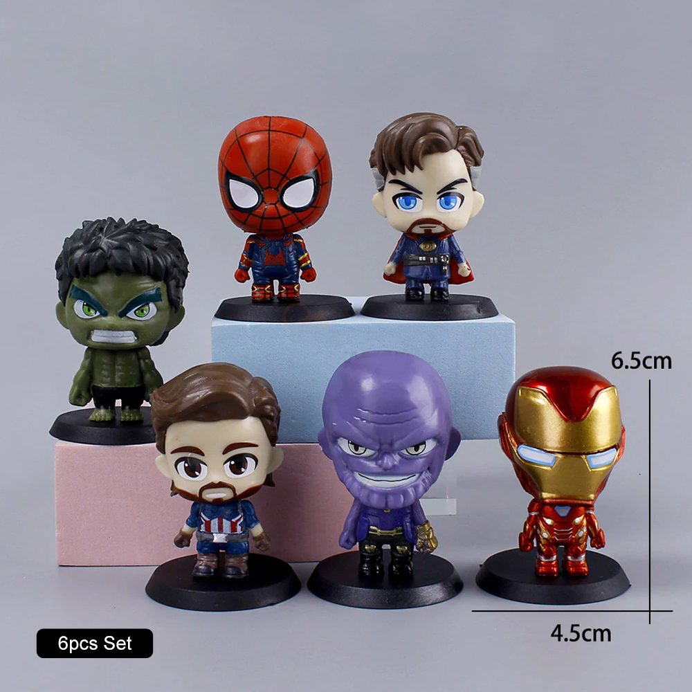 6pcs-set-marvel-6.5cm avengers