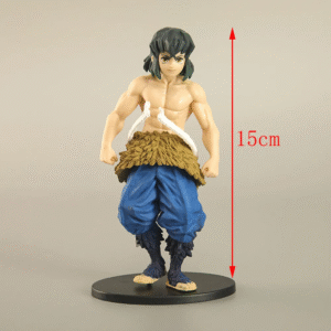 Demon Slayer Inosuke Hashibira Action Figure – 15cm Anime Collectible Statue | High-Detail PVC Model | Beast Slayer Figurine